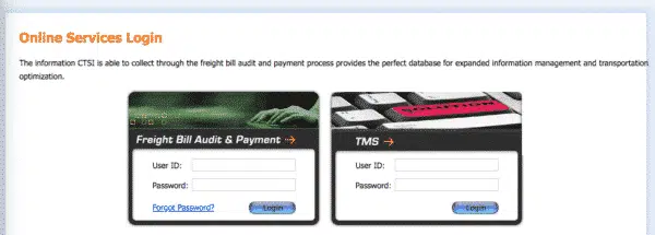 CTSI Global current landing page