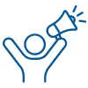 megaphone announce